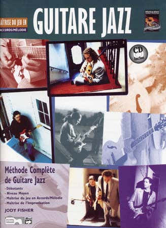 Fisher Jody - Jazzgitarre Akkord- / Melodiespiel meistern + CD - Gitarre