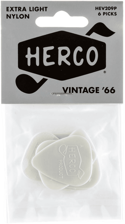 Sachet de 6 Médiators Vintage '66 Extra Light