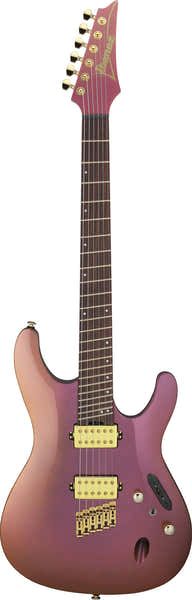 Ibanez SML721-RGC Rose Gold Chameleon Sabre Axe Design Lab
