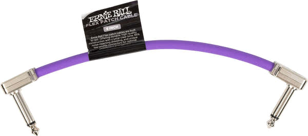 Ernie Ball Cable Patch Flex 15CM - Violet