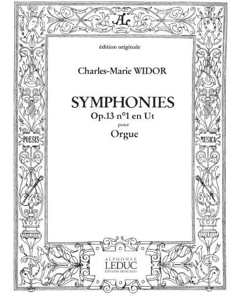 Hamelle Editeurs Symphonie N01 Op13