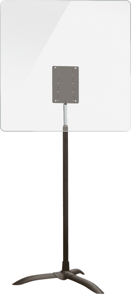TRANSPARENT SHIELD WITHOUT RIM