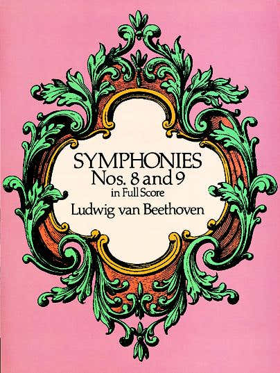 Beethoven L.van - Symphonien N° 8 & 9 - Partitur