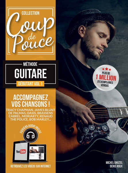 Coup De Pouce Méthode Guitare Acoustique Débutant Vol.1