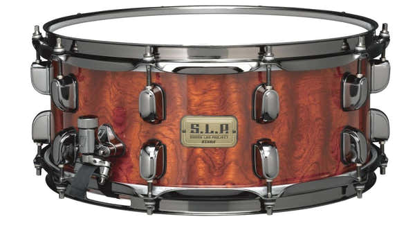 S.L.P G-bubinga 14X6 - Natural Quilted Bubinga