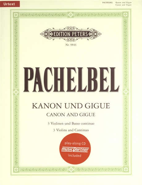 PACHELBEL J. - Canone e giga in Re maggiore - 3 violini e