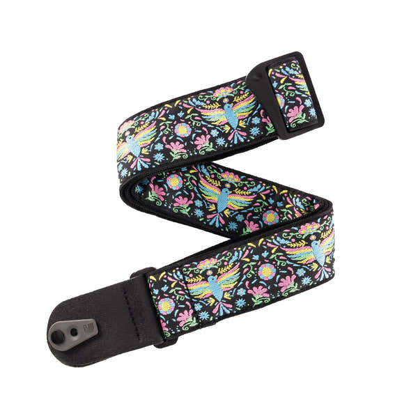 Pad Lock Gewebter Gitarrengurt Phoenix Dream