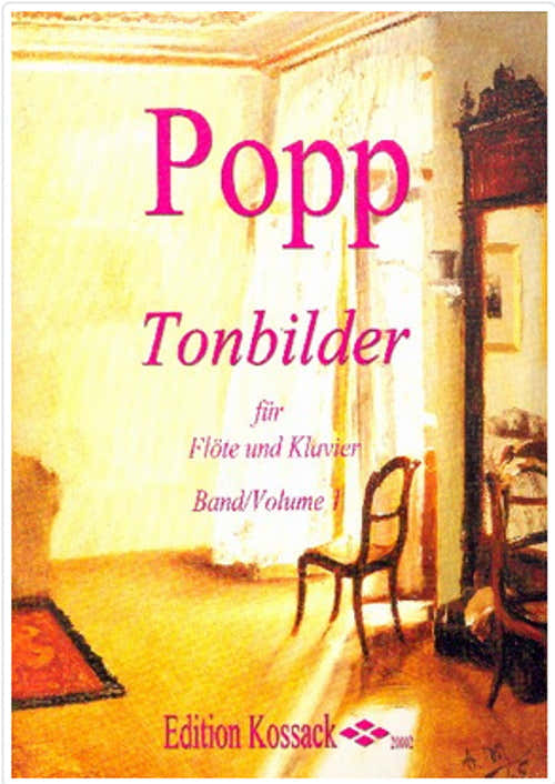 Popp W. - Tonbilder Bd.1- Flöte und Klavier