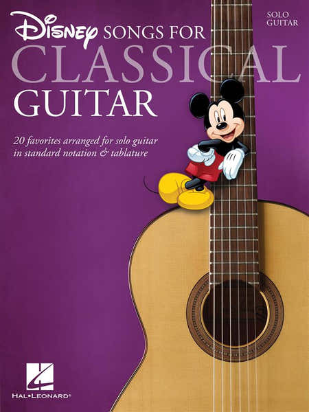 Disney Songs - Classical Guitar - Solfege et Tablatures