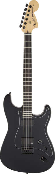 Fender Stratocaster firmata da Jim Root Ebo Nero opaco