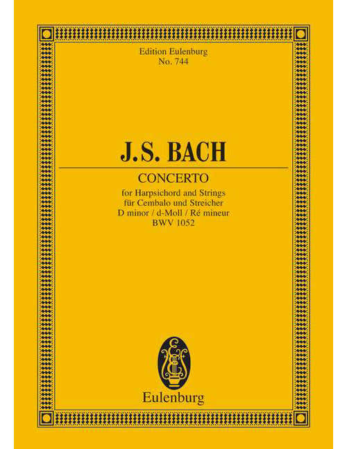 Bach - Concerto Ré Mineur BWV 152 - Clavecin et Strings