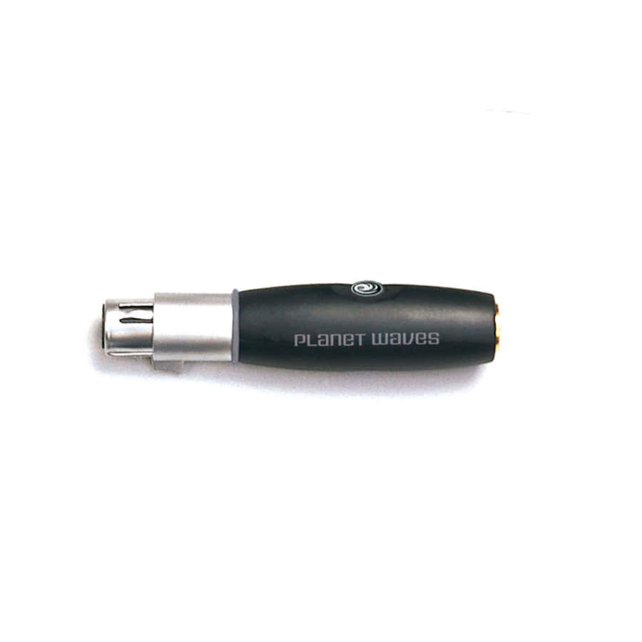 Symmetrischer Adapter von XLR-Buchse auf 1/4 Inch Buchse