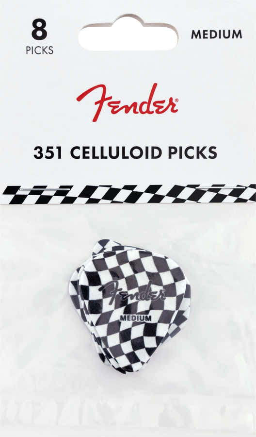 351 Celluloid Picks Checkerboard (8)