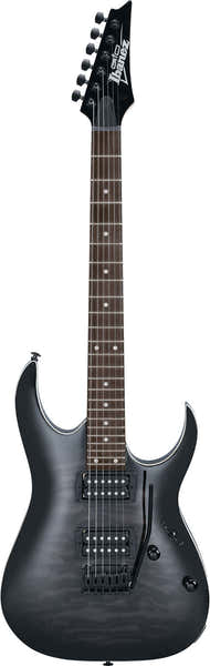 Ibanez GRGA120QA-TKS Sunburst nero trasparente Axe Gio
