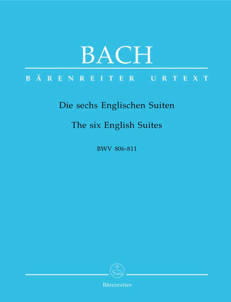 Bach J.S. - The Six English Suites BWV 806-811 - Clavecin