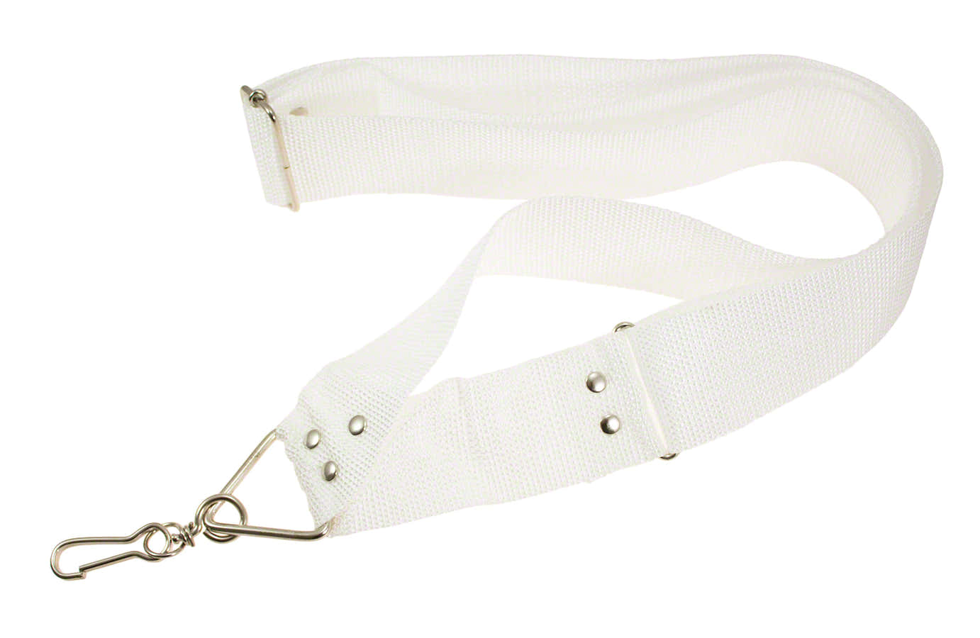 STRNY1-wh - Sangle Epaule 1 Crochet - Blanc