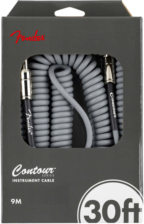 9m Contour Coiled Cable Inca Silver