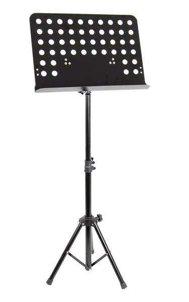 Woodbrass MU30 Pupitre Noir Orchestre Plateau