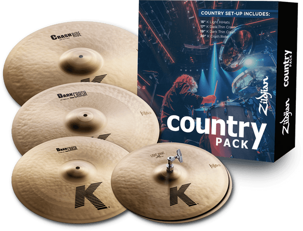 Zildjian K0801C - SET PIATTI COUNTRY SERIE K