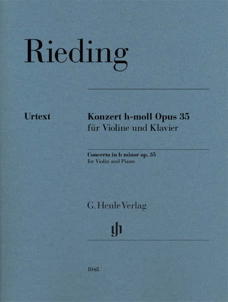 Rieding Oskar - Concerto Op.35 - Violon & Piano