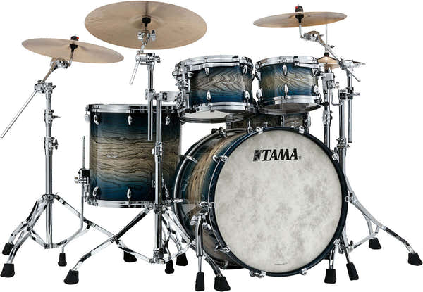 Tama Star Walnut Stage 22 Indaco Sen giapponese Burst