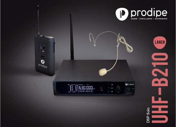 Prodipe UHF B210 DSP Headset Solo - Überholt