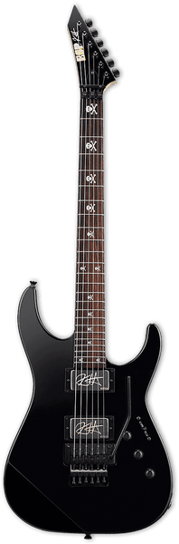 ESP Signature Kirk Hammett KH-2 Neck Thru Schwarz