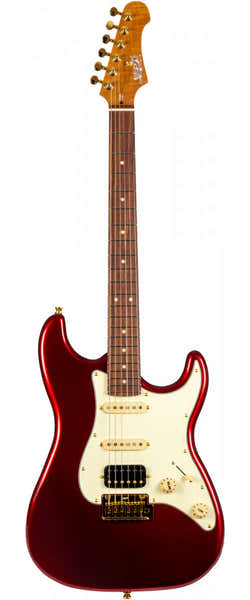 Jet Guitars JS 480 Weinrot Gold