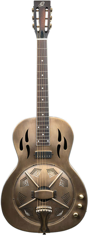 Americana 4/4 Resonatorgitarre + Profi-Gigbag