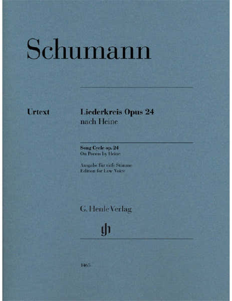 Schumann - Song Cycle Op. 24 - Voice (T) et Piano