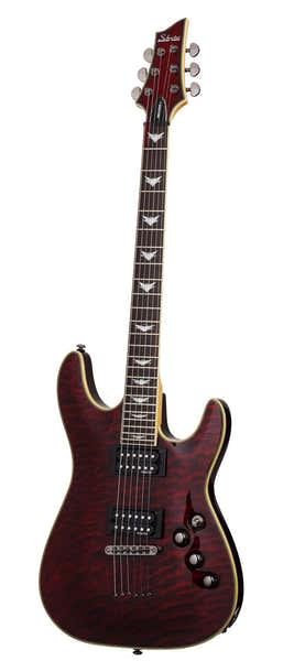Schecter Omen 6 Extreme Nero Ciliegia