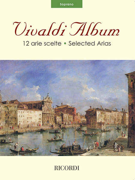 Ricordi Vivaldi - Vivaldi Album - Soprano - Chant et Piano