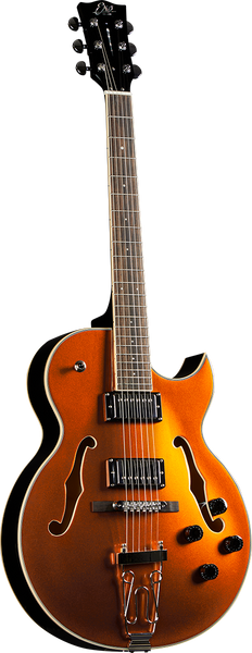 Jazz hollowbody single cut Gold