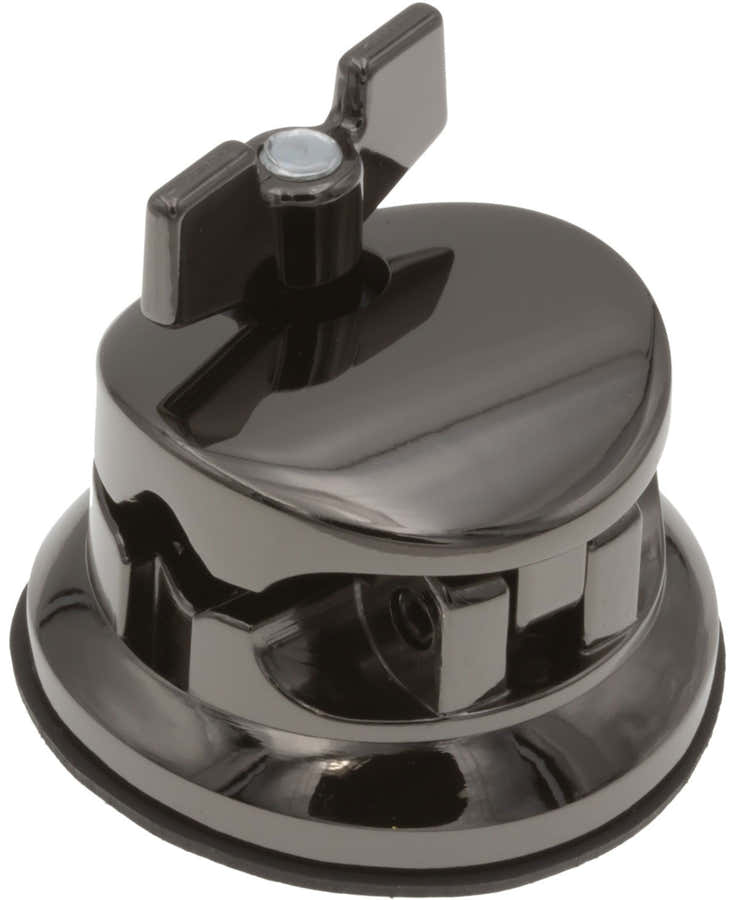 TB10BK - Coquille Ronde Deluxe Support Tom / Tom Basse Noir 50mm (x1)