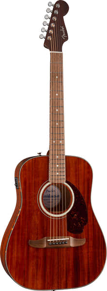 Fender California Deluxe Redondo Jr. E Mahagoni WN Natur