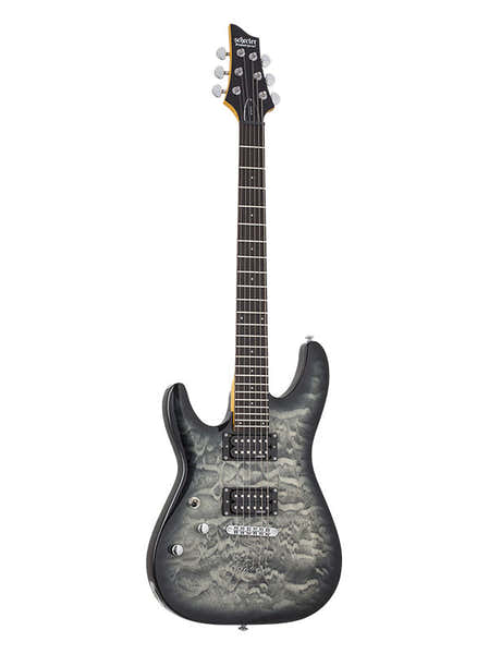 Schecter C-6 Plus Lh Charcoal Burst