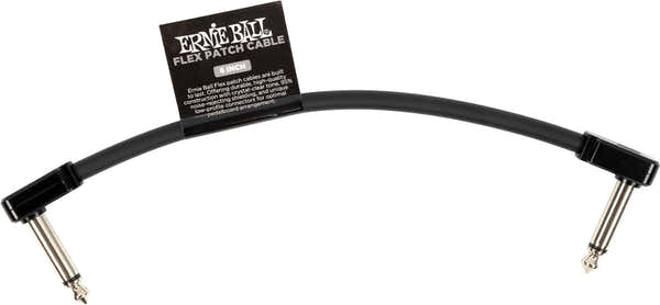 PATCH CABLE FLEX 15CM - BLACK