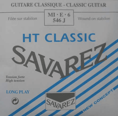 546J E-6 HT Classic Blau Starker Saitenzug (Einheit)