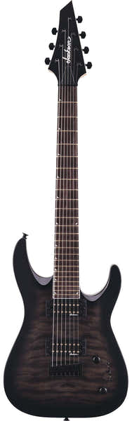Jackson Guitars Dinky Js Ama Transparent Black Burst