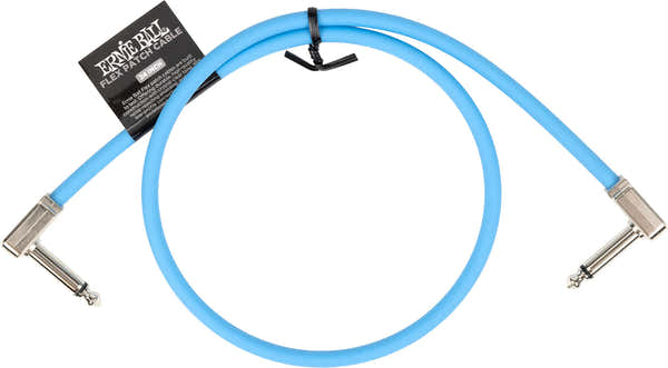 Ernie Ball Cable Patch Flex 60CM - Bleu