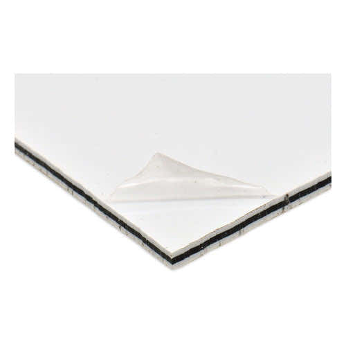 Matière Plaque De Protection 29 X 48cm X 2.4mm 3 Plis Blanc
