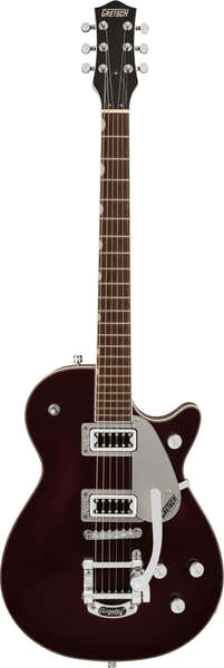 Gretsch Guitars G5230T Electromatic Jet FT Single-Cut mit Bigsby LRL Dunkelkirsch-Metallic