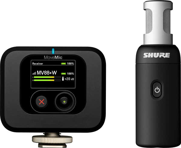 Shure MoveMic 88+ kit ricevitore