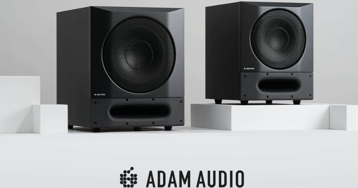 Adam Audio lance les Sub8 PRO et Sub10 PRO, ses nouveaux caissons de basse studio
