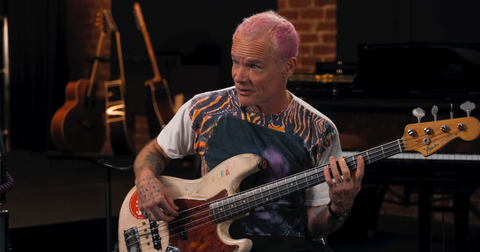 Flea und die Fender Jazz Bass: reiner Groove