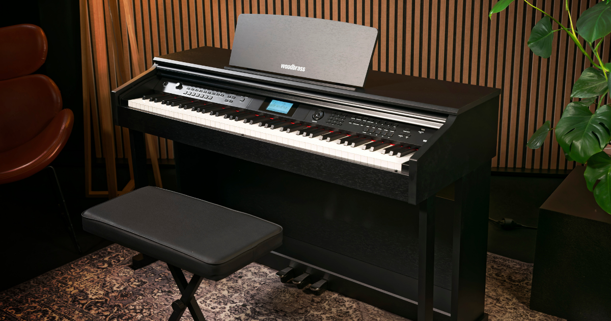 Woodbrass DP3 : le nouveau piano numérique meuble 88 notes
