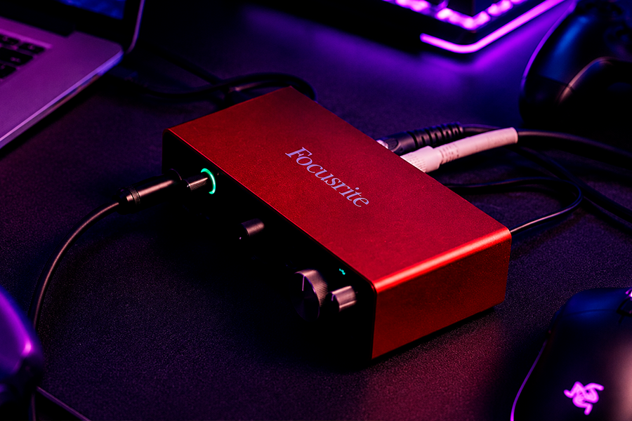 interfacce audio gaming streaming