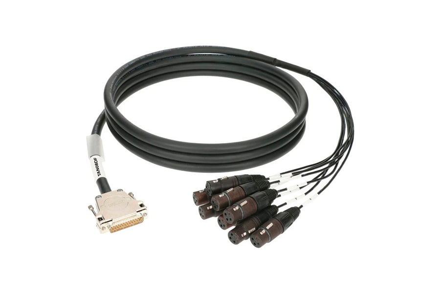d sub 25 auf xlr kabel