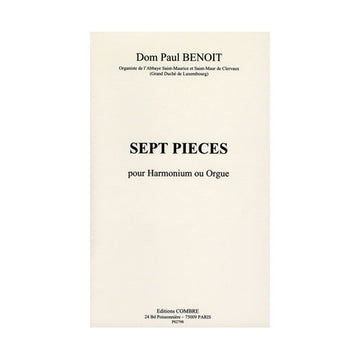 Benoit - 7 Pièces - Harmonium Ou Orgue
