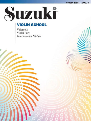 Suzuki Violin School Part Vol.3